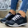 Klänningskor Nya kvinnor sneakers plattform denimskor kvinnor skor avslappnad kvinna sportskor tennis kvinnliga tjocka damer casual tränare mujer t230818