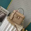Designer klassische Vanity -Umhängetaschen Frauen Mode -Kettenbeutel Leder Messenger Bag Handtasche Pendeltasche M45165