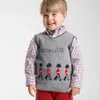 Pullover spanska barn tröja baby pojkar kläder julkläder småbarn pojke tröja småbarn cardigan småbarn pojke vinterkläder x0818