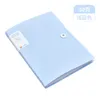 Anmeldung Lieferungen A4 306080100 Seiten Kunststoff Budget Binder Datei Ordner Dokumente Broschüre Blätterstudent Office Desk Vorräte Organisator 230817