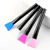 Silicone Face Mask Spatula Brush Beauty Tool Cosmetic Foundation Brush Silicone Facial Clay Mud Mask Applicator Brushes