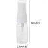 Garrafas de armazenamento 10 ml transparente atomizador de plástico transparente ferramentas de pulverizador hidratante 28ed