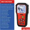 코드 리더 스캔 도구 OBD2 스캐너 전문 자동차 OBD II 진단 뚱뚱한 독자 동기 체크 엔진 조명 드롭 배달 모바일 DHIHX