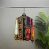 Hommes Mode Fleur Tigre Imprimer Casual Boutonné À Manches Courtes Chemise Hawaïenne Costumes D'été Plage Designer Robe Chemises Aq29