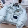 Dames katoenen down parka lange mouw klavers puffer jas windbreakers naar beneden bovenkleding causale streetwear dames pra jassen dikke warme jassen winter outparden tops