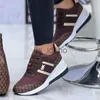 Dress Shoes Women Wedges Sneakers Lace-Up Breathable Sports Shoes Casual Platform Female Footwear Ladies Vulcanized Shoes Zapatillas J230818