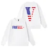 Vlone New Men's Casual Sweter Fashion Fashion Sports Sports Sweater Męski Sweter Męski