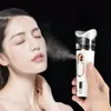 Steamer Nano Mist Sprayer Face Steamer USB Humidifier Rechargeable Nebulizer Moisturizing Skin Care Tool Beauty Instruments 230817