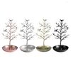 Bolsas de joalheria Birds Holder Tree Display Stand - Organizador moderno para colares de pregos Anéis Bracelets