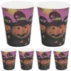 Wegwerpbekers rietjes 30 pc's beker campinglocatie rekwisieten Halloween eenmalig papier handige accessoires buitenfeest