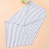 Stroller Parts Striped Triangle Nursing Cover Outdoor Breastfeeding Scarf