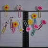 Lovely Cartoon Animal Botany Memo Clamp Paper Clip Bookmark School Office Supply