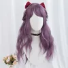 الباروكات الاصطناعية msiwigs الطويلة المتموجة الطبيعية wavy wigs الاصطناعية cosplay لوليتا harajuku wig hair hair hkd230818