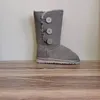 Classic Women Ultra Mini Shearling Bootie botas de nieve Suave y cómoda piel de oveja mantener botas cálidas toboganes esponjosos