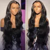 30 inch 220%density 13x4 4x4 Lace Frontal Wigs Transparent Lace Front Human Hair Wig Body Wave Remy Brazilian Human Hair Wigs for Women