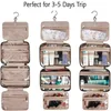 Cosmetic Bags Cases Large Capcity Bag Travel Hanging Hook Water Proof Makeup Toiletry Toiletries Organizer Portable Storage 230817