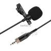 Microfoons Mini Lavalier Rapel Stereo Cardioïde condensor Microfoon Clip-on Mic voor Sennheiser G1 G2 G3 G4 Wireless zender 3,5 mm Lock HKD230818