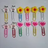 Lovely Cartoon Animal Botany Memo Clamp Paper Clip Bookmark School Office Supply