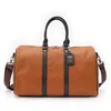 Duffel Bags Fashion Leather Travel Bag Large Capacity Shoulder Messenger Duffl Short Trip Men Sports Package Hand Luggage