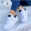 Dress Shoes Women Casual Shoes Fashion Butterfly Decor Round Head Sneakers Leather Lace-Up Platform Ladies Vulcanize Shoes Female Footwear T230818