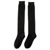 Women Socks Long Winter Female Stockings Thick Cotton Solid Warm Thigh High Street Fashion Young Casual Harajuku