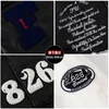 Mens Jackets Varsity Jacket Män kvinnor Patchwork Streetwear Baseball Hip Hop Letter Pu Leather Par Clothes Korean High Street 230817