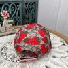 Ball Caps Baseball Cap Designers Hats Luxury Cap berretto Strawberries Alphabet Designs Sports Style Traveling Running Cappello Cappelli versatili Capitali multipli Z230818