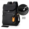 Schulbeutel Markroyal Business Herren Laptop Rucksack wasserdichte Reisetasche Hochwertiges Büro -Backbag USB -Ladeabfall 230817