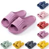 Non-brand Slippers Quality High Mens Women Shoes Wine Red Yellow Green Pink Purple Blue Men Slipper Bathroom Wading Shoe Size 36-45699