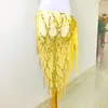 STAGE Wear Femme Sequins Tassel Belly Dancing Taist Chain Party Show Costumes Hip Scarf Dance Belts Accessoires en gros