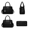 Portefeuille de portefeuille et sac à main pour femmes, sac à bandoulière de créateur pour femmes, noir // blanc, sac à main