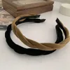 Hair Clips Korea And Japan Small Number Of Twist Velvet Fine Hoop Temperament Elegant Senior Pressure Sensitive Clip