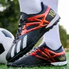 Kledingschoenen Outdoor heren voetbal laars anti slip slijtage resistent leer lange spike mannelijke voetbalschoenen ouder-kind voetbal training sneakers 230817