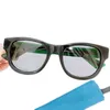 Wysokiej jakości klasyczne zwięzłe okulary przeciwsłoneczne Uv400 Fullrim okulary kobiety unisex 52-21-145 lekka deska do okularów na receptę okulary gogle pełne obudowy 03S