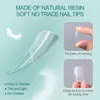 Nail Art Kits Nailpop -tips en lijmgel kit snelle extensieset met zachte UV -lamp 600 pcs semi mat nagels bestanden Tools 230816