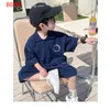 Vêtements Ensembles Costume D'été Enfants Golf Mode Enfants Vêtements Garçons À Manches Courtes Shirtshorts Bébé Beau Casual Coton Ensemble 29Y 230818