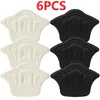 Akcesoria części buty 6PCS Wkładki Patch Pats Obcina dla butów sportowych Regulowana rozmiar stóp przeciwzury poduszka poduszka wkładka wkładka Protectora tylna naklejka 230817