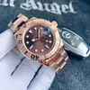 Mentille de haute qualité Watch Luxury Fashion Watch Rose Gold Mouvement automatique Mouvement étanche en acier inoxydable Watch Sapphire Watch Designer Watch Jason007