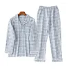 Men's Sleepwear 2023 Autumn And Winter Love Fashion Companion Pajamas Women's Thick Cotton 2-Piece Set Chinese-Style Comfortable Pyjam