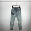 #2 Jeans gerade Beinjeans für Männer Designer Jeans Männer Jeans Designer Hip Hop Jeans Fashion Herren Hosen Jeans Top -Qualität Lila Jeans Motorrad cooler Denim Pant 006