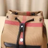 School Bag Plaid Backpack Travel Backbag Girl Fashion Drawstring Girls Shoulder For Fabric Knapsacks for Women 230817