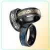 Mezcla 20 Pieceslot anillos de acero inoxidable Men enteros Joyería Joya Conexión Retro Vintage Anillos de dragón Hombres Anel Ocio 8MM8890168