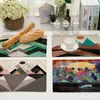 Tavolo corridore 1pcs colorato geometrico stampato da cucina tappetino da pranzo in cotone cuscinetti tappeti 42 decorazioni per la casa da 32 cm ML0001