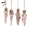 Andra evenemangspartiförsörjningar Halloween Props Ghosts Horror Hanging Ghost Head Bar Haunted House Decoration Arrangement Scary Skull Decoration Props 230817