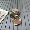 Caps de bola Baseball Cap Designers Hat Hat Camouflage Pattern Letter Casquette Mulheres e homens Caps de rua clássicos Moda de sol Sports Sports Caps Z230818