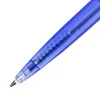 3pcs Black Red Blue Color Deli Ballpoint Pen Office School Supply Click Ballpen Write Tool Student Stationery Gift