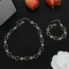 Fashion Luxury Daisy Series Jewelry Conjunto de joias masculina anel feminino prateado antigo artesanato de bronze feminino clássico colar de bracelete jóias