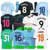 Haaland Soccer Jerseys Mans Cities Zestawy Grealish Alvarez Bernardo Mahrez Erling 23 24 Manchesters Jersey de Bruyne Foden Football Shirt Kit Sets Mundur 3xl
