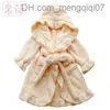 Handelsrockar Infant Baby Boy Girl Flanell Pärled Sales Badrum Barnpyjamas Hooded Bathrobe Pyjamas. Barnkläder Z230819