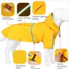 Habitant de vêtements pour chiens Style de style cape Réflectif